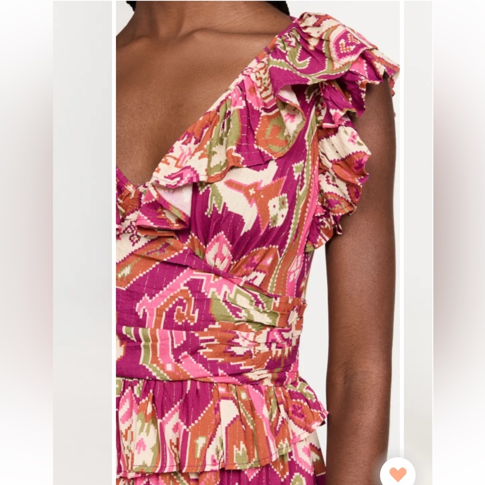 NWT Love The Label Salome Metallic Dress Size Large - Picture 10 of 14